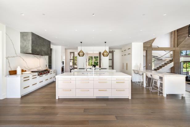 Modern kitchen flooring